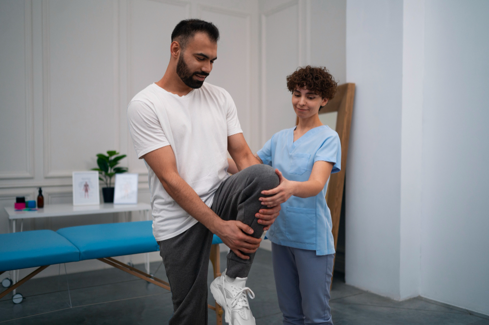 Physiotherapy and sports injury clinic care.